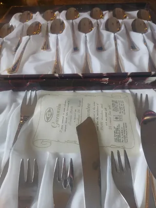 Set Posate Zecchino 24k - 24 Pezzi