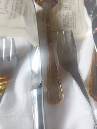 Set Posate Zecchino 24k - 24 Pezzi