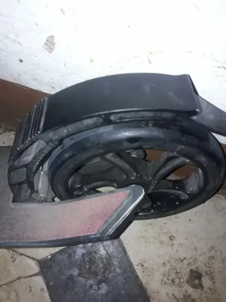 Patinete Plegable Morado y Negro