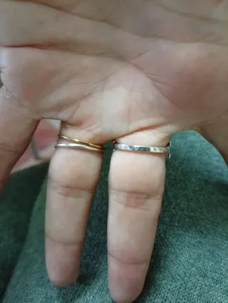 Anillo Pandora Doble Banda Circonitas