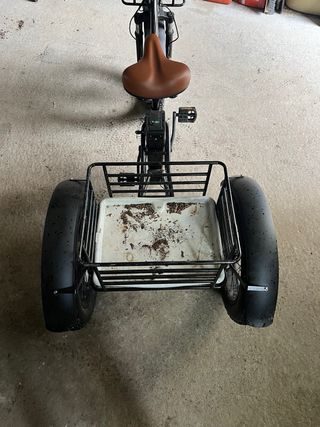 Triciclo Eléctrico Adulto con Cestas