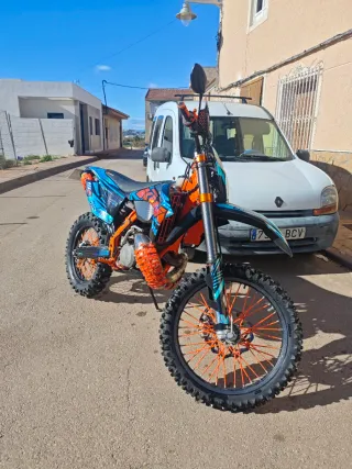 KTM EXC 250 2t six days alemania