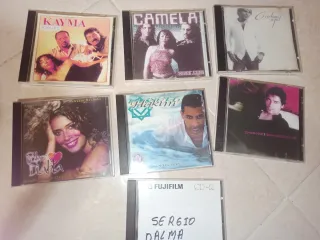 Lote 7 CDs Música Variada