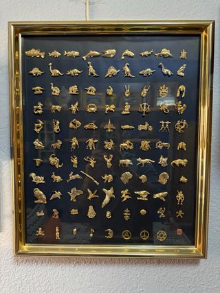 Lote Pines Chapados en Oro