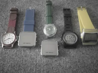 Lote 6 relojes
