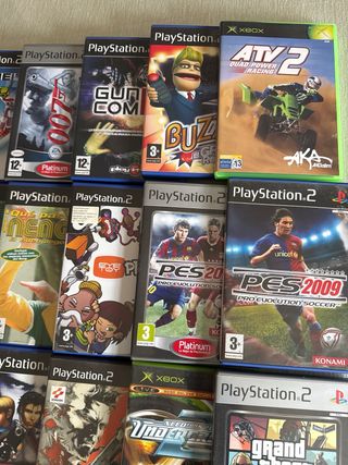 Lote de Videojuegos PlayStation 2