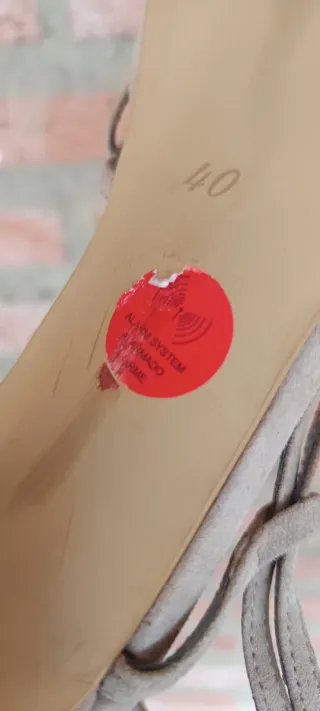 Sandalias Zara Beige Talla 40