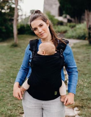 Mochila porteo Boba color negro