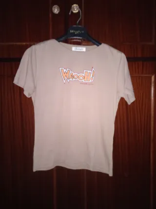 Camiseta Chuangda beige talla S