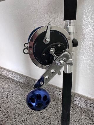 Venta de caña y carrete curricán
