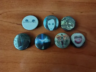 Evanescence (chapas e imanes)