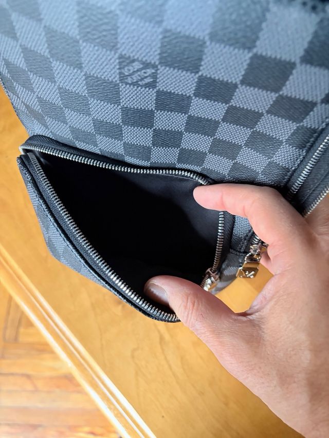 Bolso Bandolera Damier Graphite