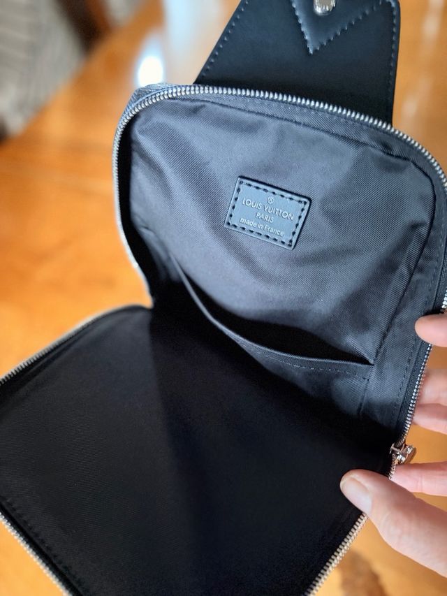 Bolso Bandolera Damier Graphite