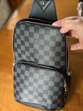 Bolso Bandolera Damier Graphite