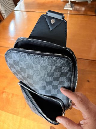 Bolso Bandolera Damier Graphite