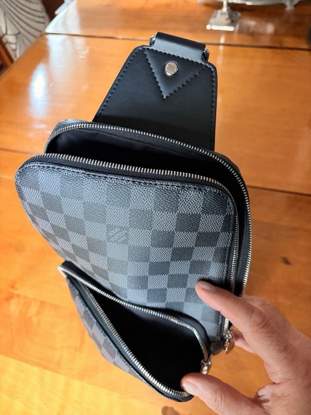 Bolso Bandolera Damier Graphite