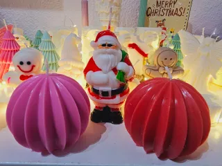 Velas Navideñas Decorativas