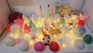 Velas Navideñas Decorativas