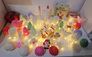 Velas Navideñas Decorativas