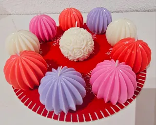 Velas Navideñas Decorativas