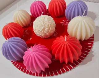 Velas Navideñas Decorativas