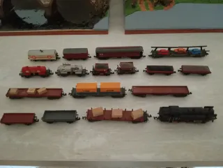 Binari ferroviari in miniatura 2N e 3N