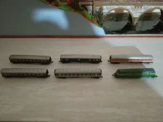 Binari ferroviari in miniatura 2N e 3N