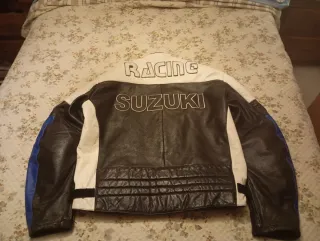 Chaqueta Moto Suzuki Racing Cuero 3XL