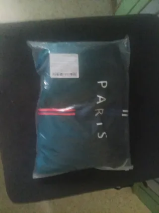 Conjunto chándal degradado negro/turquesa