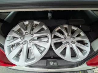 Nuevas sin entrenar porque no entran en mi coche.