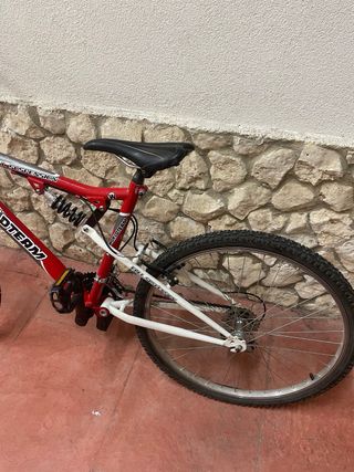 Bicicleta Montaña Worldteam Roja