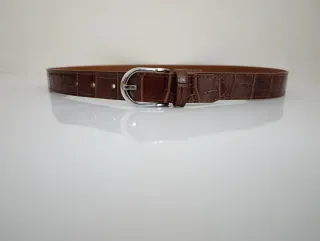 Cintura donna effetto coccodrillo