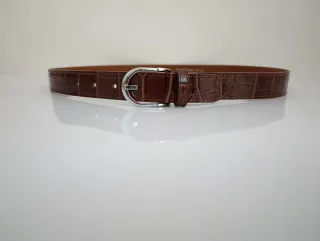 Cintura donna effetto coccodrillo