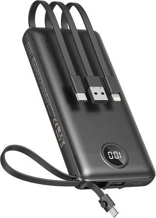 Power Bank 10000mAh, VEEKTOMX Bateria Externa USB