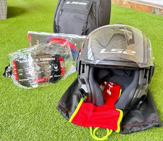 Casco Modular LS2 Advant X Carbon Mate Nuevo