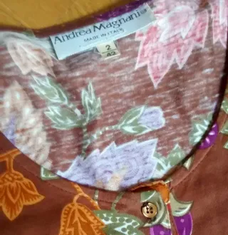 Abito estivo fantasia floreale taglia 42 italiana