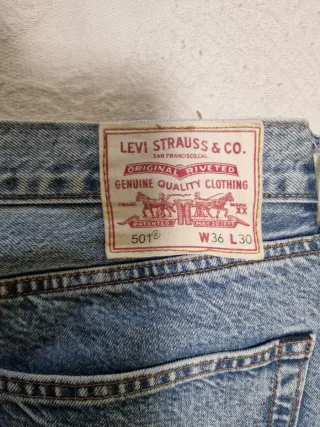 Pantalones Levi's 36/30 Azul