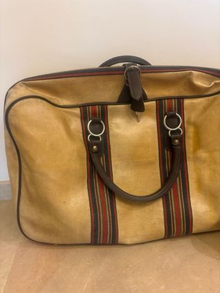 Maleta y neceser vintage