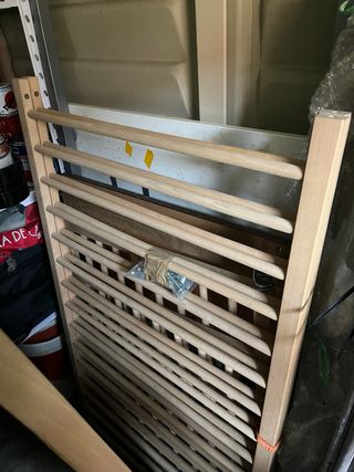 Cuna IKEA Sniglar con ruedas y colchon