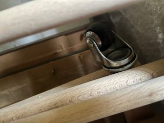 Cuna IKEA Sniglar con ruedas y colchon