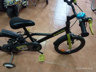 Bicicleta infantil 16 pulgadas