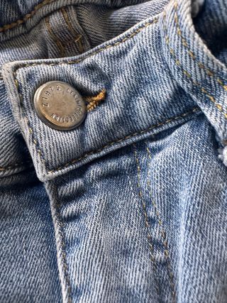 Jeans Zara vita media denim chiaro EU38