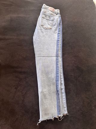 Jeans Zara vita media denim chiaro EU38