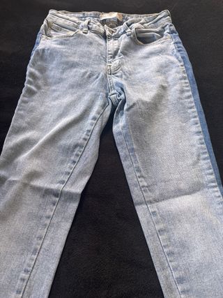 Jeans Zara vita media denim chiaro EU38