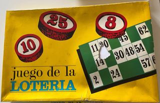 Juego de Loteria Antiguo