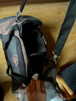 Mochila Fouganza Caballo Marrón