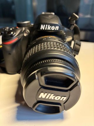 Cámara Reflex Nikon Negra