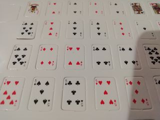 Juego de cartas mini poker completo