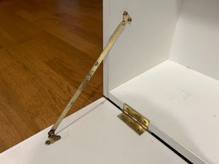 Escritorio abatible blanco 62x24,5x52 cm