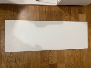 Escritorio abatible blanco 62x24,5x52 cm